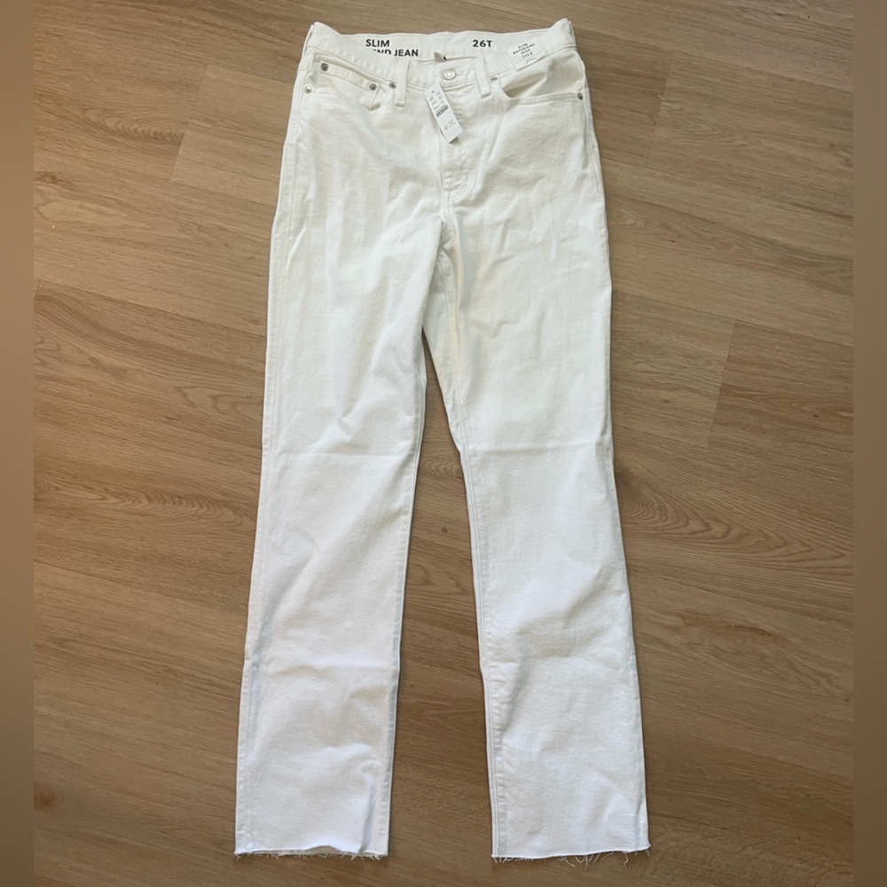 NWT J.Crew Boyfriend Jean 26 tall